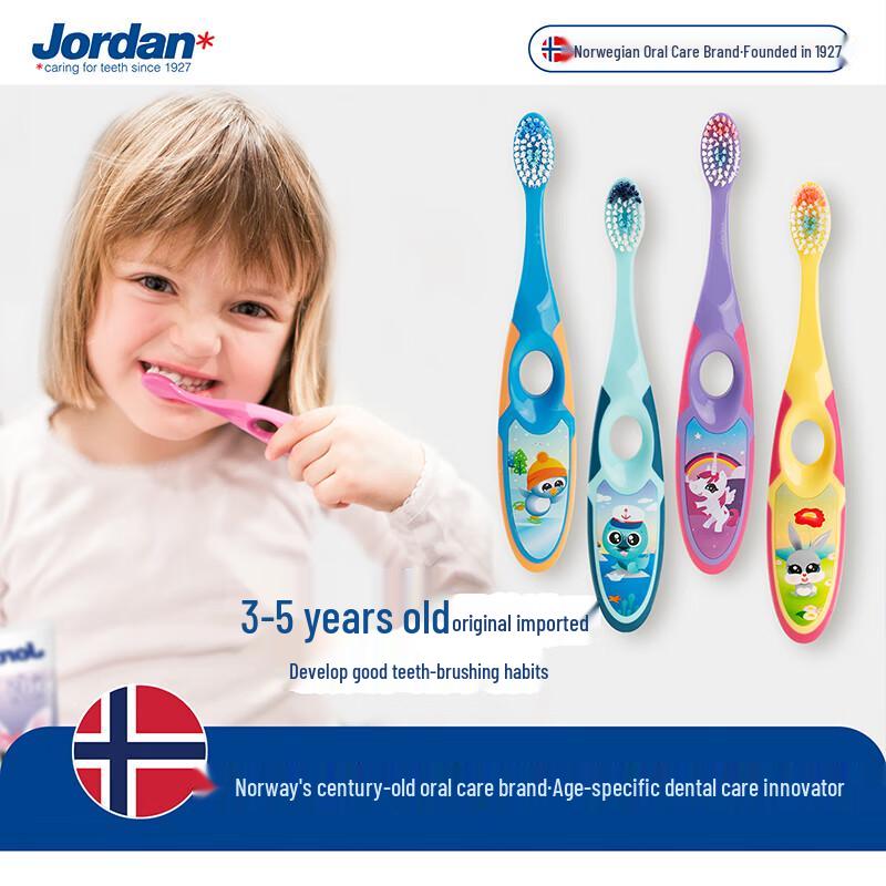 Jordan Kids Soft Bristle Toothbrush