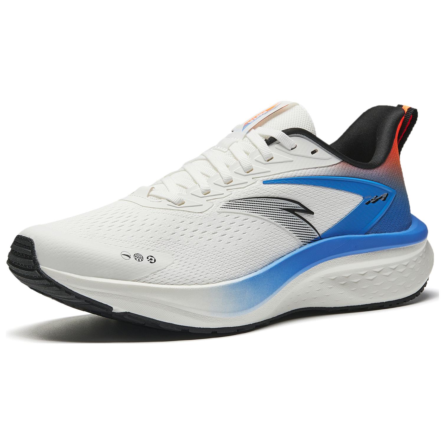 

New Anta Anti-Slip Wear-Resistant Breathable Lightweight Low-Top Casual Running Shoes Men s White Blue Black 112515582-2 41
