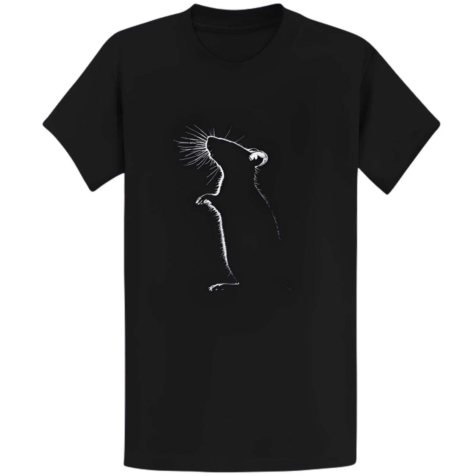 Cute Rat Pet Funny Rat Lover Owner Graphic T-Shirt XXXL