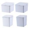 Automatic Car Trash Can Contactless Intelligent Dustbin with Folding Switch Cover for Kitchen Office Toilet