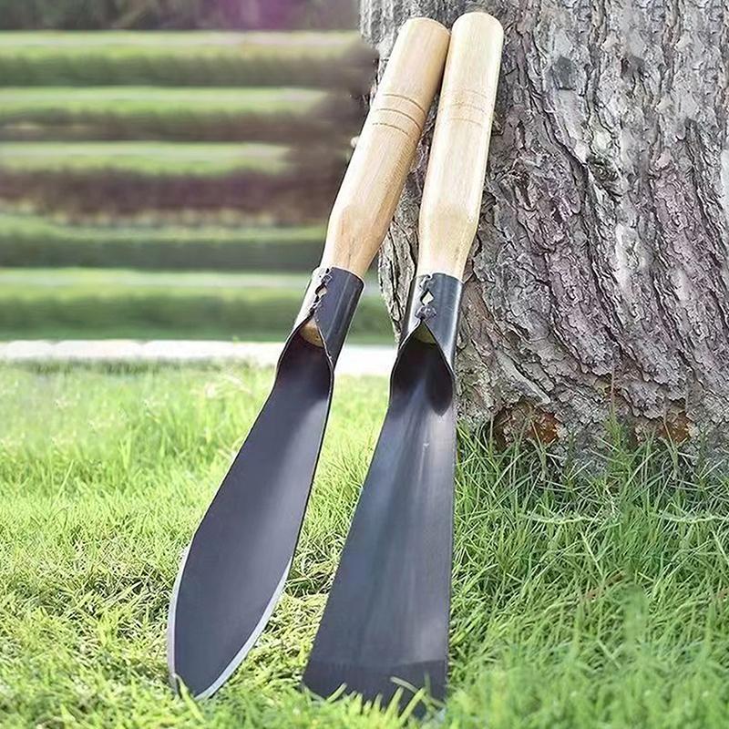 Multifunkční zahradní nářadí lopata na kopání divoké zeleniny, pohon mořských rostlin, květin, lopata na zahušťování půdy, železná motyka, lopata na pletí