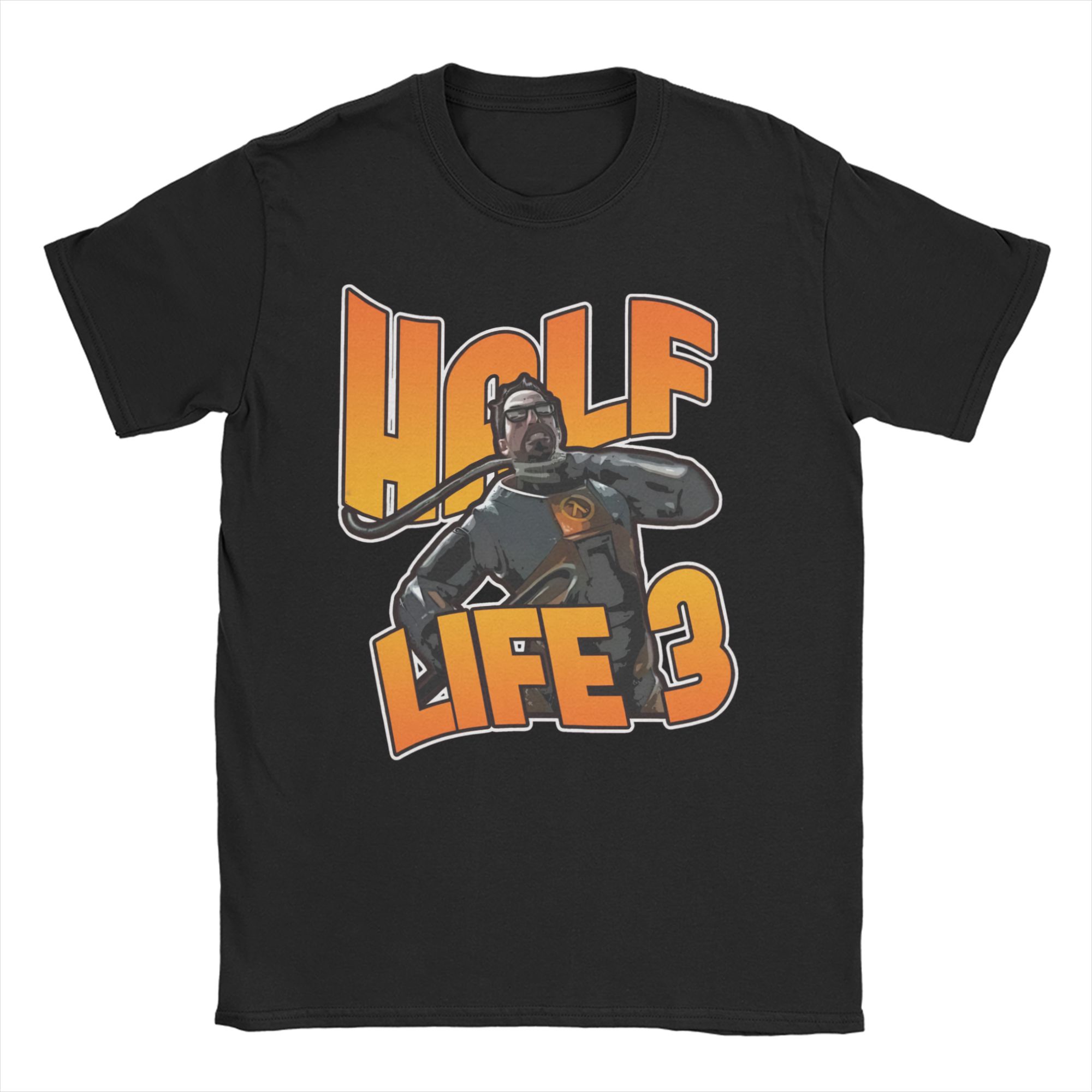 

Half life 3 T Shirts Unisex Women 100 Cotton Casual TShirts Crew Neck Tees Short Sleeve Clothes Birthday Present 4XL