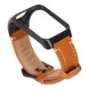 Watch Band Leather Quick Release Adjustable Vintage Watch Strap Replacement with Protector Case for TOMTOM Runner3