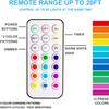 3/6Pcs RGBW LED Puck Night Lights Remote Control Dimmable Under Cabinet Light Battery Operated Wireless Push Lamp Kitchen Closet