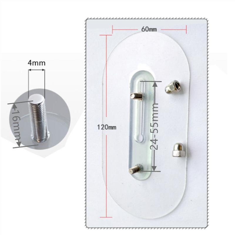 

2 шт. прочный клейкий бесшовный липкий настенный крючок для крепления на гвоздях, двойные колышки, регулируемые винтовые наклейки, наборы для настенных картин