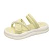 [Youshilai] Stepping On Shit Sandals Women's Summer Wear Fairy Style with Skirt 2025 New Soft-soled Slippers