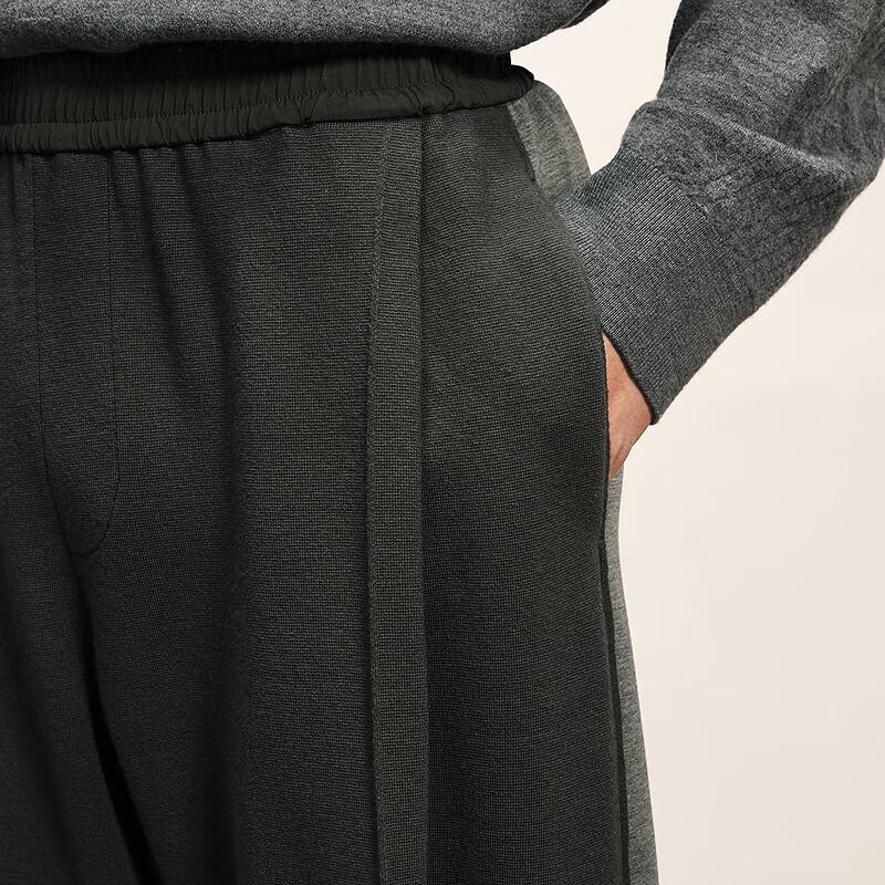 CROQUIS Men's 2025 Winter Casual Loose Curved Trousers