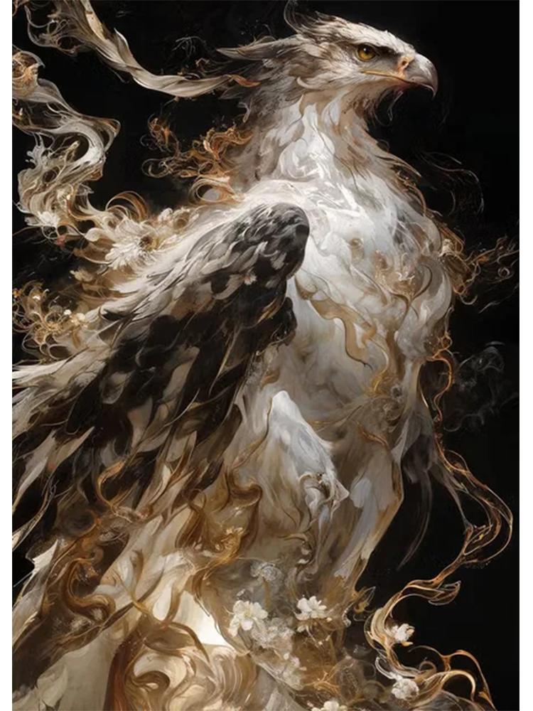 Dream Flower Beast Tiger Lion Bird Edition 5D Diy Diamond Painting Mosaic Modern Wall Art Living Room Bedroom Home Decoration