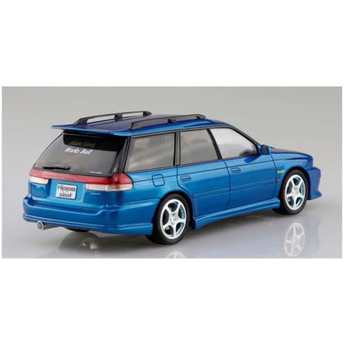 Aoshima Bunka Kyozai (AOSHIMA) 1/24 Scale The Tuned Car Series No. 64 Subaru Hipposleek BG5 Legacy Touring Wagon 1993 Plastic Model
