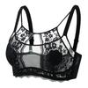 Anti-sagging Wireless Deep V Bra Shockproof Lace Thin Bra Fashion Underwear for Women  Girls