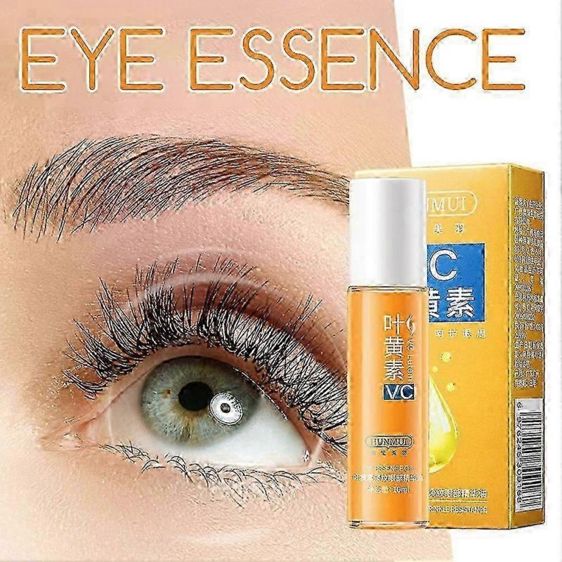 1-3pcs Anti-Aging Eye Serum Oil for Eye Bags & Dark Circle, Anti-Wrinkle Firming VC Lutein Eye Essence Oil NEW