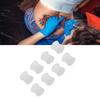 100PCS Disposable Silicone Pigment Cup Large Eyebrow   Lip Color Pigment Cups with Storage Bottle