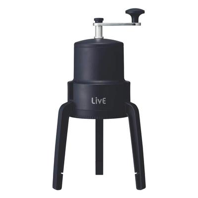 Doshisha Ice Shaver Manual LivE Manual Shaved Ice Includes Storage Bag and Ice Cup Black [Clip Shaver] IS-D-20BK