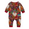 Matching Family Christmas Print Flannel Homewear Set Long-Sleeve Top And Pants