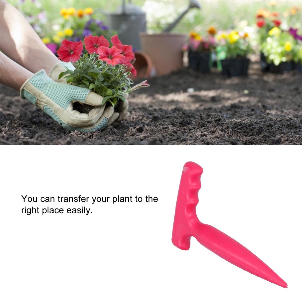 Portable Plastic Hole Digger Seedling Puncher for Seedling Transplanting Planting Garden Supplies