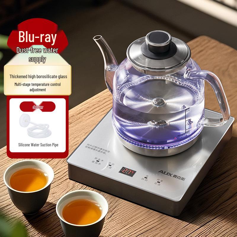 

Ronshen Pure Titanium 0.8L Smart Electric Kettle with Bottom-Fill and Constant Temperature for Tea Brewing. Multifunctional Electric Tea Stove