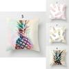 Tropical Fruit Painted Pineapple Pattern Pillowcase For Elegant Home Decor**