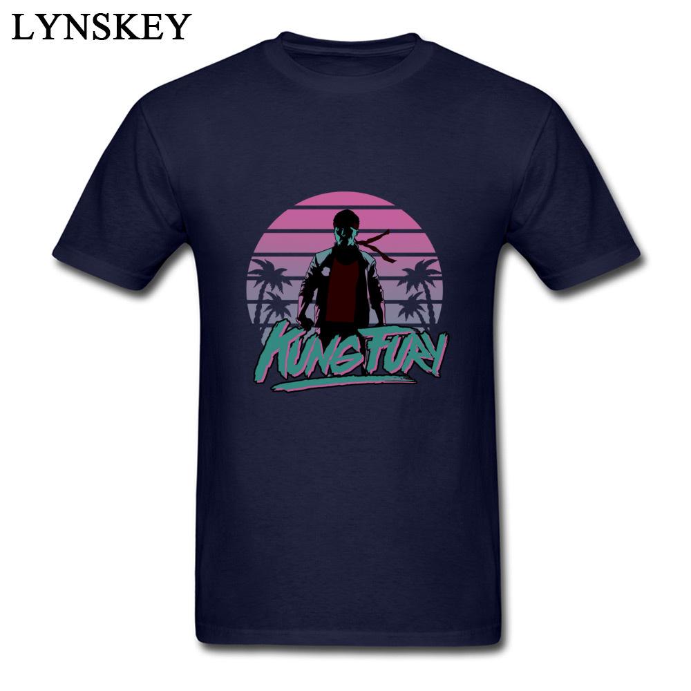 2018 New Film Movie T Shirts Kung Fury Unisexs Cool Tshirts Pure Cotton Round Collar Tees Shirts Hip Hop Street Sweatshirt