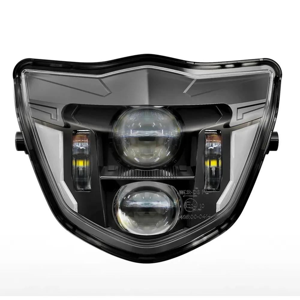 

New Arrivals For Yamaha WR250F WR450F Plug&Play LED Headlight Fern and Low Beam DRL OBD2 Car Accessories чёрный