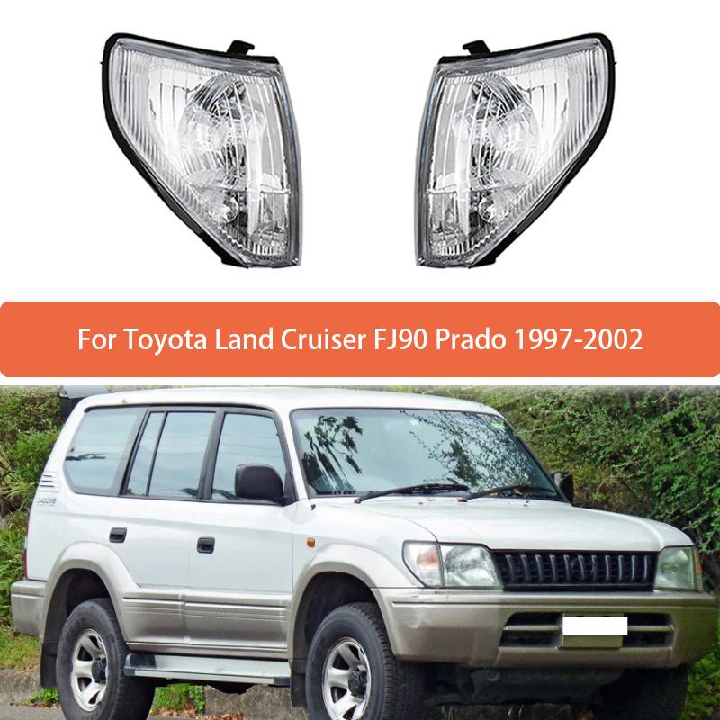 Corner Light Assembly For Toyota Land Cruiser FJ90 Prado 1997 1998 1999 2000 2001 2002 Car Front BumperTurn Signal Light