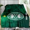 1PC Coritiba Foot Ball Club Printed Soft Flannel Blanket Throw for Adult Bedroom Living Room Sofa Camping Travel Fan gifts Christmas Gifts