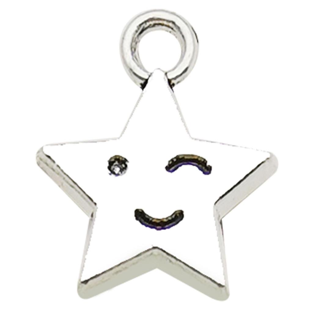 Retro Alloy Star Moon DIY Necklace & Earring Charms