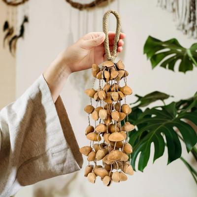 Cacho Seeds Rattle Bracelet Anklet African Shaker Nut Shell Bracelet Natural Percussion Musical Instruments Accessories