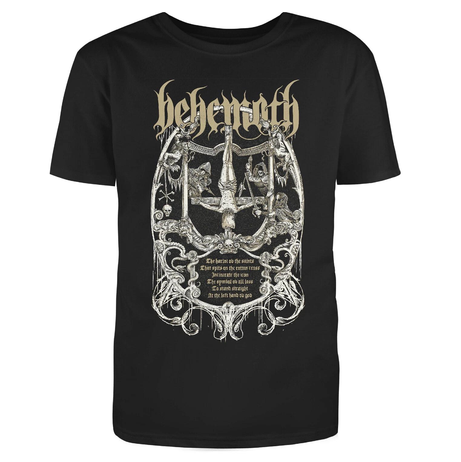 Behemoth Harlott Рубашка S-XXL Футболка Официальная Футболка Группы 3XL