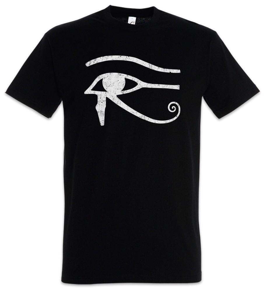 

EYE OF HORUS II SIGN T-SHIRT - Anubis Ra Falcon Sun God Egypt Egyptian Shirt XL
