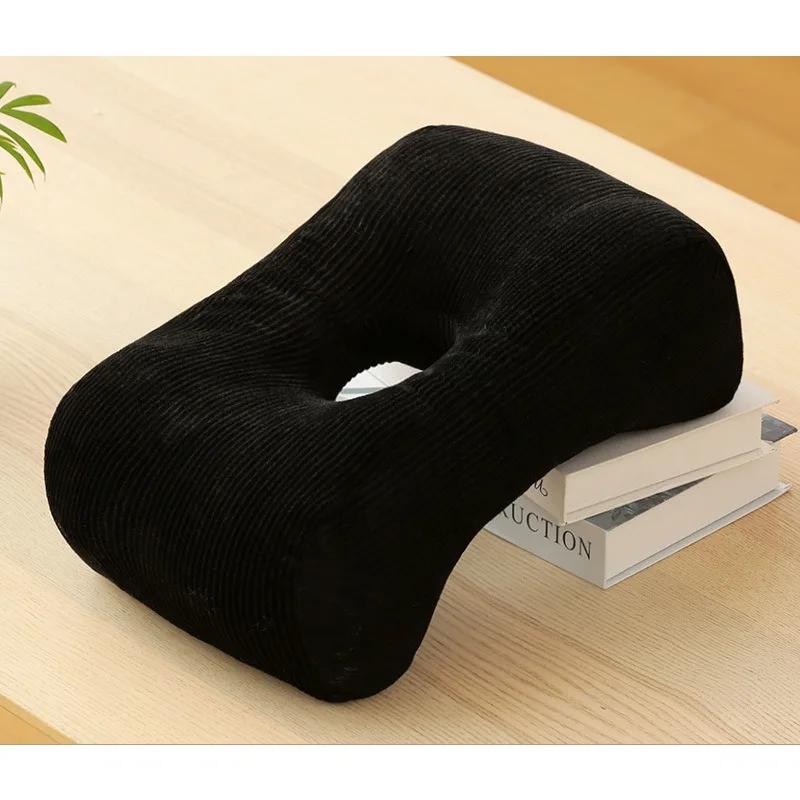 Подушка для поясницы для беременных женщин, долго сидящих на стуле Подушка для спины в офисе Подушка для талии Подушка для сна Подушка для талии 36x21x14cm чёрный