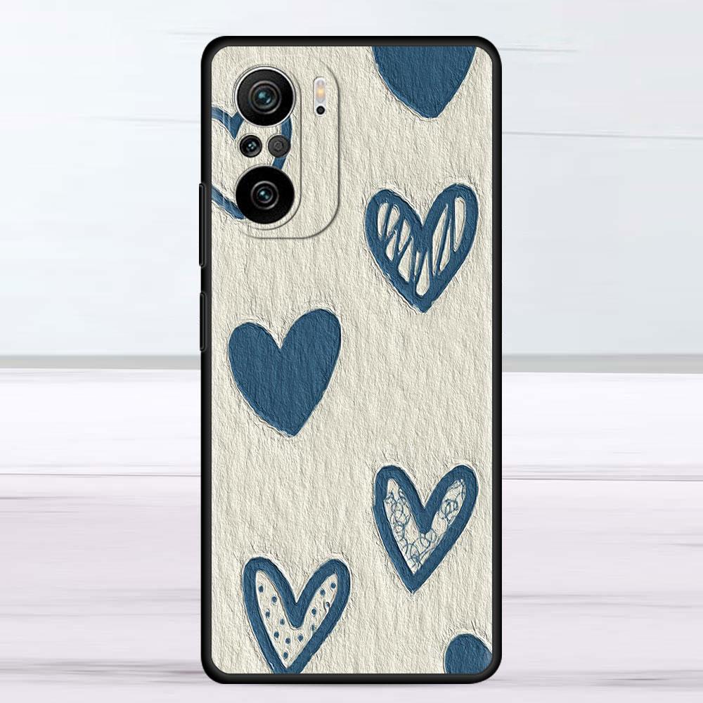 Case For Xiaomi Redmi Note 11 9S 10 9 8 7 9A 9C 9i K40 8T 10C 9T K50 Silicone Phone Shell Flower Cute