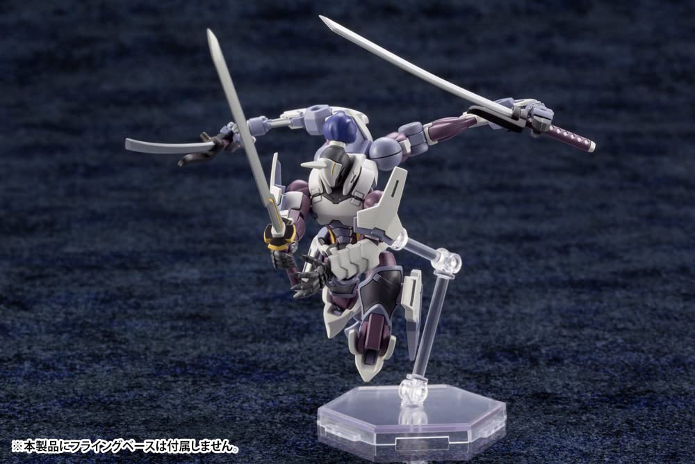Hexa Gear Governor Ex-Armor Type: White Rinkaku, approximately 93mm tall, 1/24 scale plastic model, molded in color, HG029X