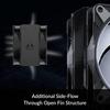 ARCTIC Freezer 36 A-RGB - Single Tower CPU Cooler with Push-Pull, Two Pressure-Optimized 120mm P-Fans, ARGB Lighting, Fluid Dynamic Bearing,