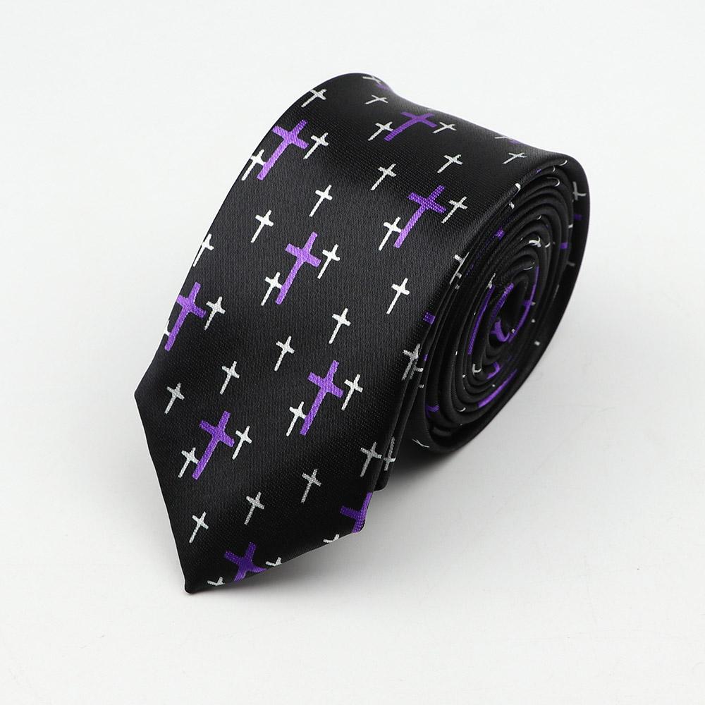 Classic Fashion Men's Skinny Tie Colorful Musical Notes Printed Piano Guitar Polyester 5cm Width Necktie Party Gift Accessory