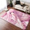 Kwaii Anime Cute R-Ro-Kyu-BuS Floor Mat Cozy Flannel Soft Thick Non-Slip Mat For Living Room Bedroom Kitchen Decor Rugs