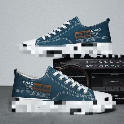 22 primăvară pantofi simpli din pânză noi respirabili casual pantofi de skateboard tineri stil colegiu pantofi de skateboard casual