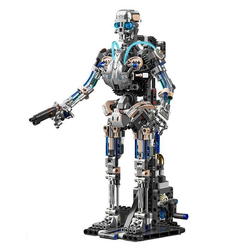 Skeleton Mechanical Robot Building Blocks Kit For Children With Creative Playset