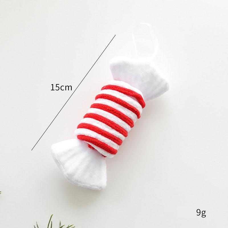 Candy Christmas Ornaments, Red and White Candy Cane Christmas Pendants Lollipop Hanging Ornaments for Xmas Tree Party Decoration