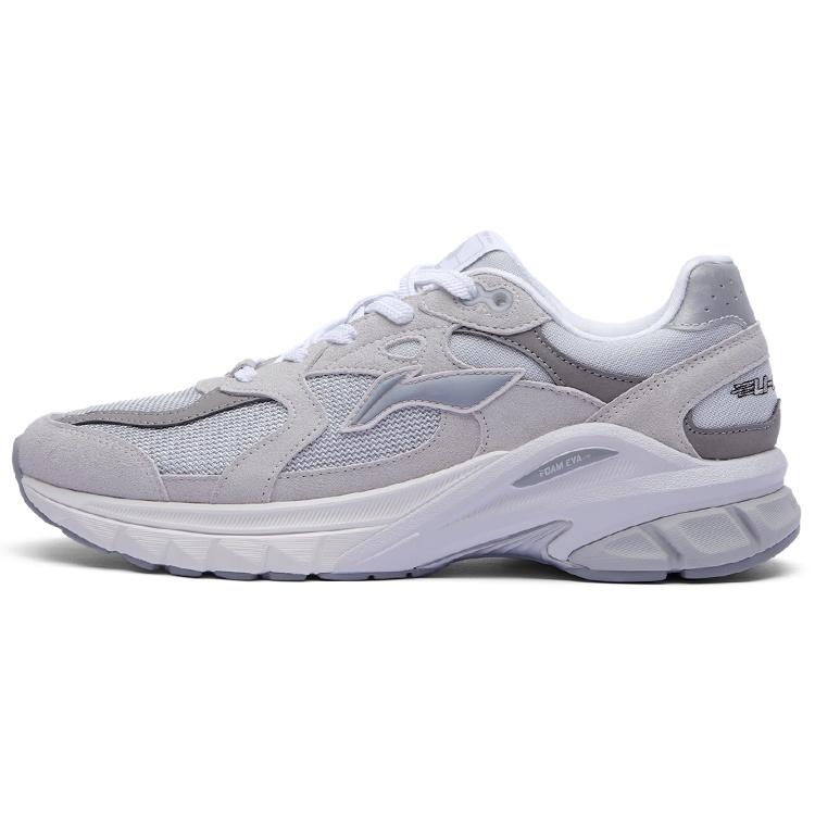 Li-Ning Furious Rider Runner  Grey Purple  Men s AZGT011-2 EU 41