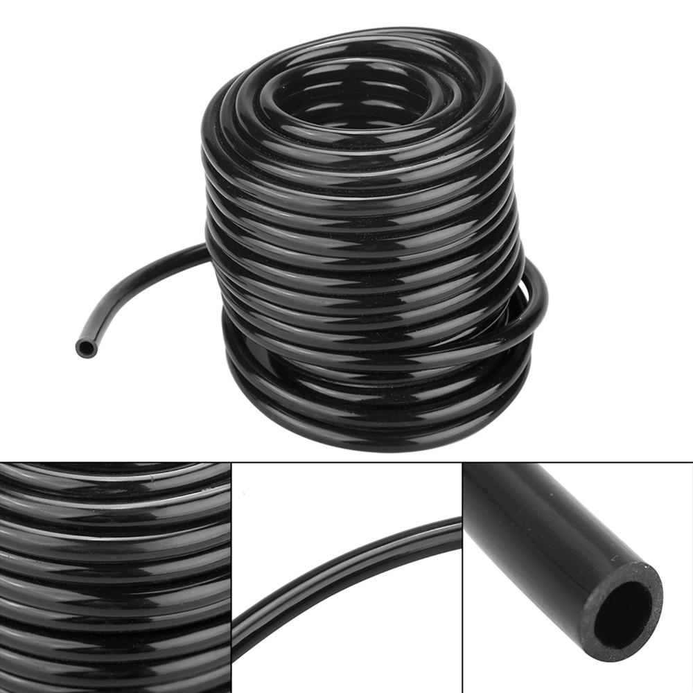 Durable 1/4 Inch Water Irrigation Hose PVC Black Drip Irrigation Tubing Flexible 10m/20m/50m Irrigation Hose Irrigation Supply