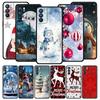 Christmas Graphic Printed Phone Case For Oppo Reno8 Reno7 Reno6 Pro A54 5G Find X6 X5 A53 A52 A9 A15 A95 A17 A16 A57 A31 Cover