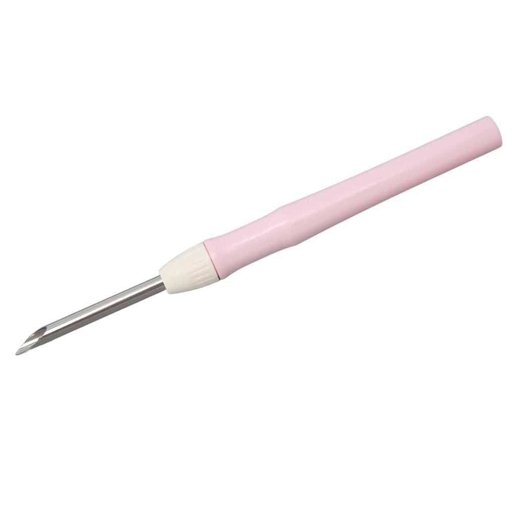 Punch Needle 5mm 3.5mm 2mm Adjustable Comfortable Grip Embroidery Pen Needle for DIY Craft