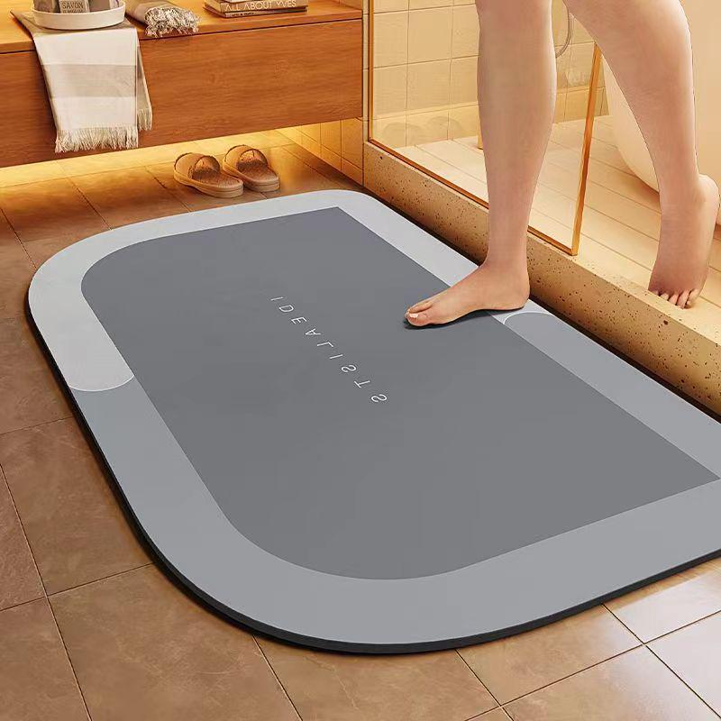 Diatomaceous Earth Non-Slip Quick-Dry Bathroom Floor Mat