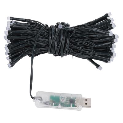 Smart Xmas Light 32.8FT 100LEDs Bluetooth RGB Color Changing Music Sync USB Xmas String Fairy Light