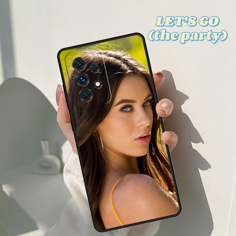 Sexy Lana Rhoades phone case For Samsung Galaxy A42 A31 A40 A51 A71 A32 A80 A91 A52 A72 A73 A20e A21S A50 A70 A11 A12 Cover