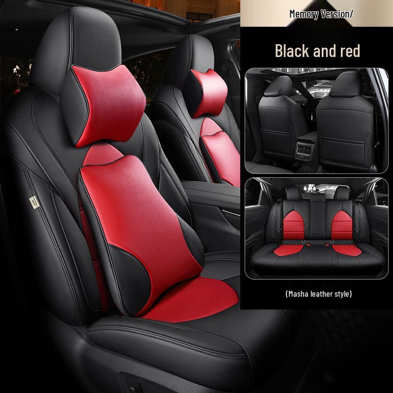 Universal Genuine Leather All-Season Car Seat Cover for Five-Seat Models