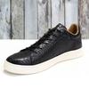 Herren Lederschuhe Freizeit Derby Schuhe Mann Echtes Rindsleder Handgefertigt Klassisches Sneaker Muster Modische Schuhe Für Männer