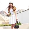 2024 Korean Fashion Camera Shoulder Bag - Stylish, Versatile Roll Design for Ladies