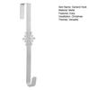 Christmas Wreath Hook Star Snowflake Christmas Tree Elements Metal Door Hanger Over The Door Hooks Hanger
