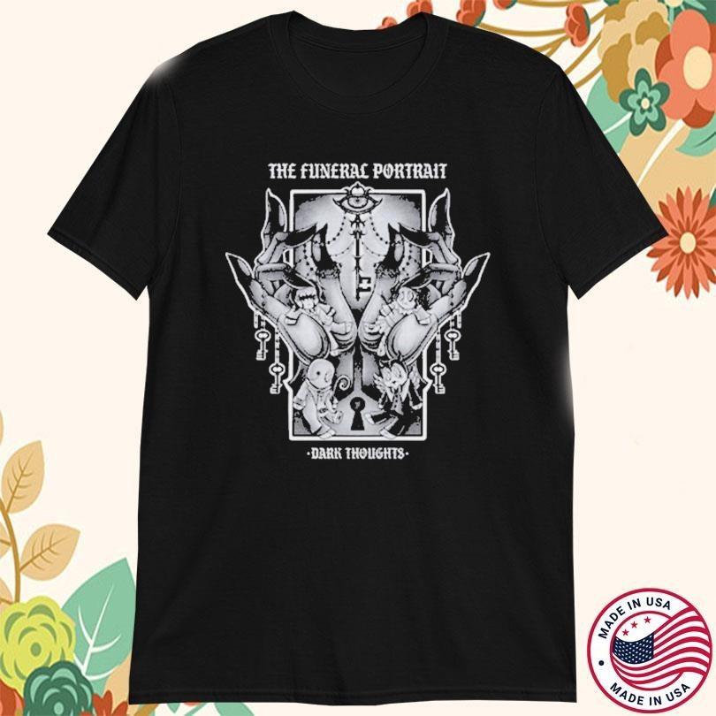 Винтажная футболка The Funeral Portrait Dark Thoughts от S до 5XL 2F912 S